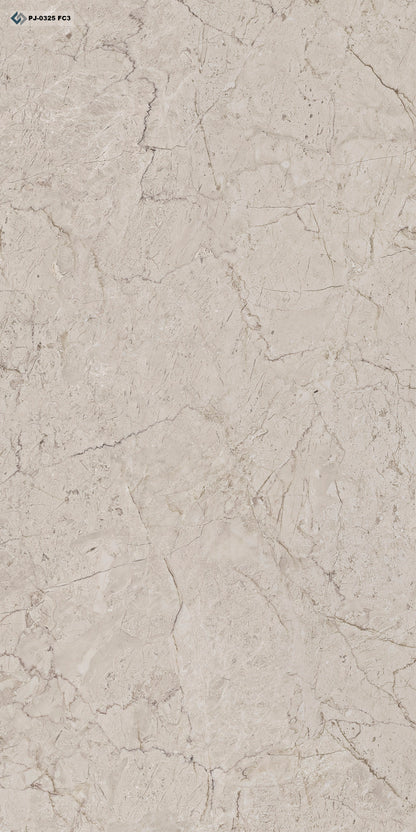 PJ - 0325 Marmore Crema Fóssil - 4 Faces - 80x160cm